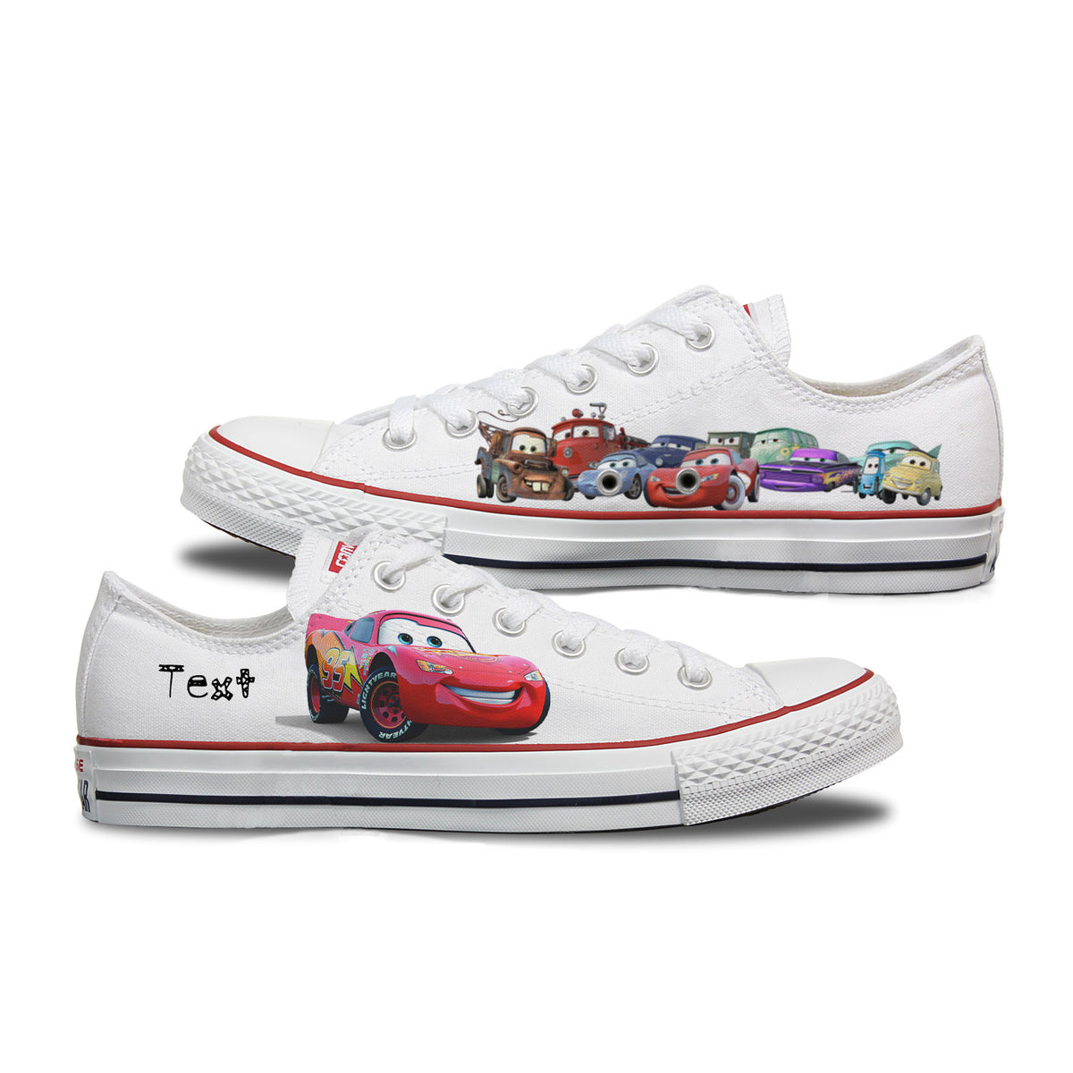 Cars Toddler Custom Converse