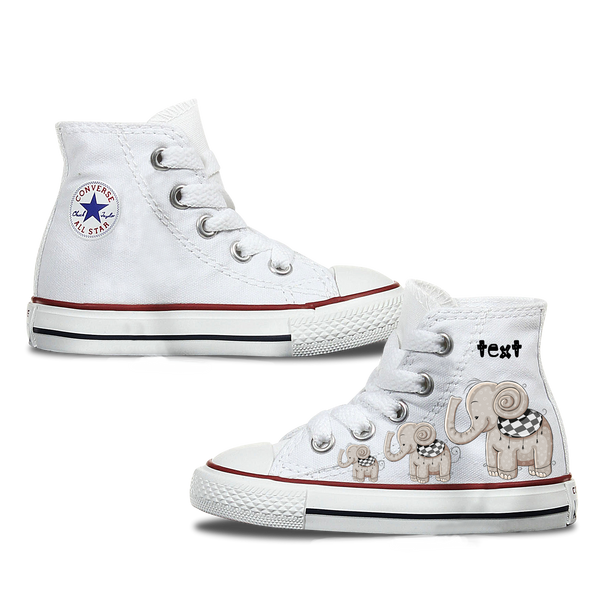 Personalised top toddler converse