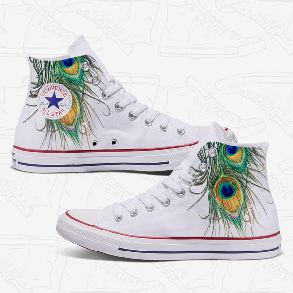 Peacock converse on sale