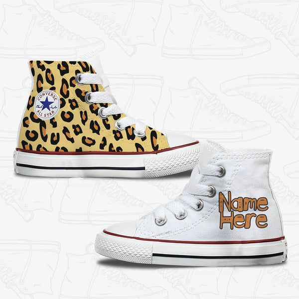 Leopard print store converse for toddlers