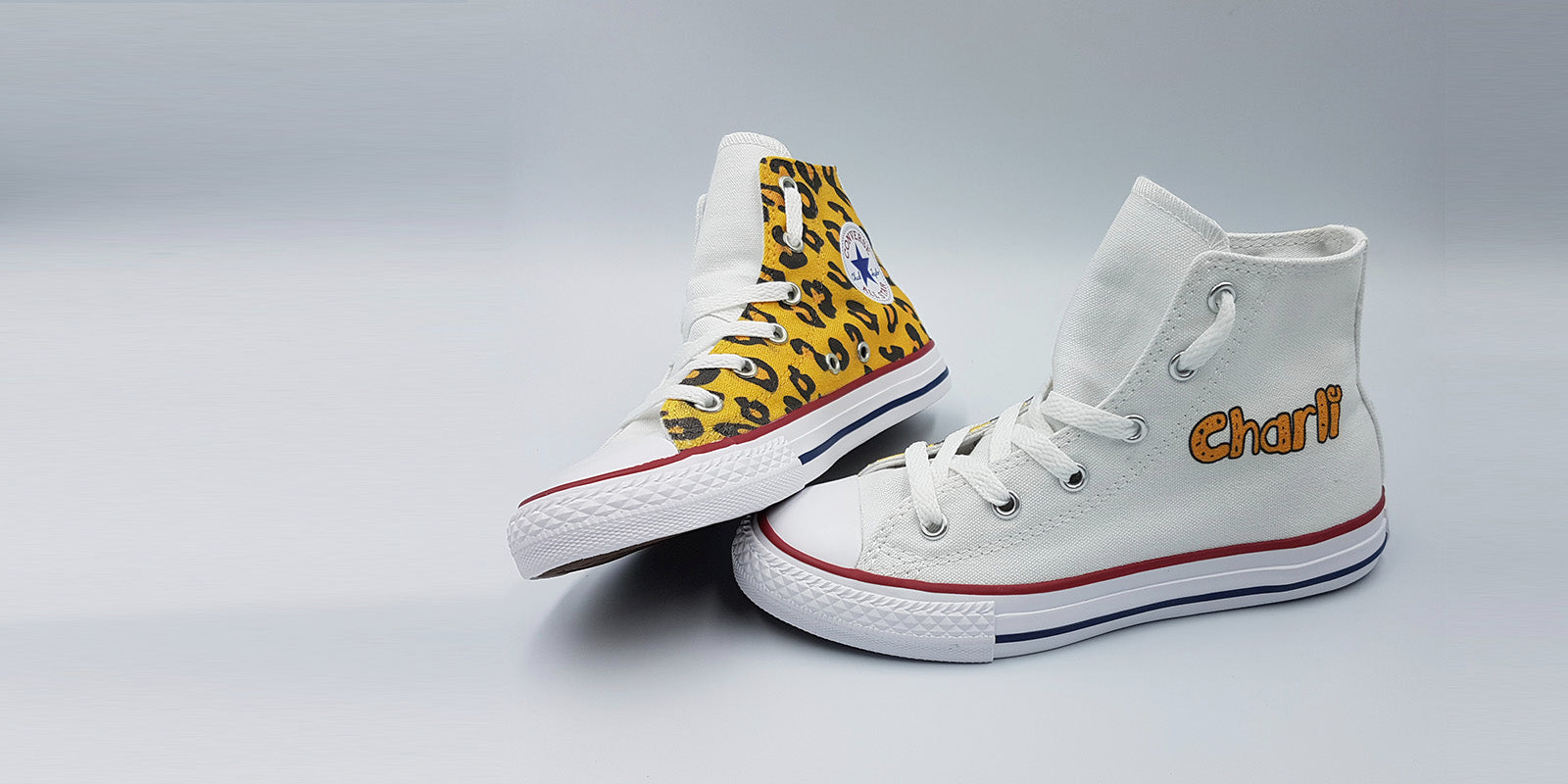 Animal Print Shoes - Personalised Converse Tagged "fix"