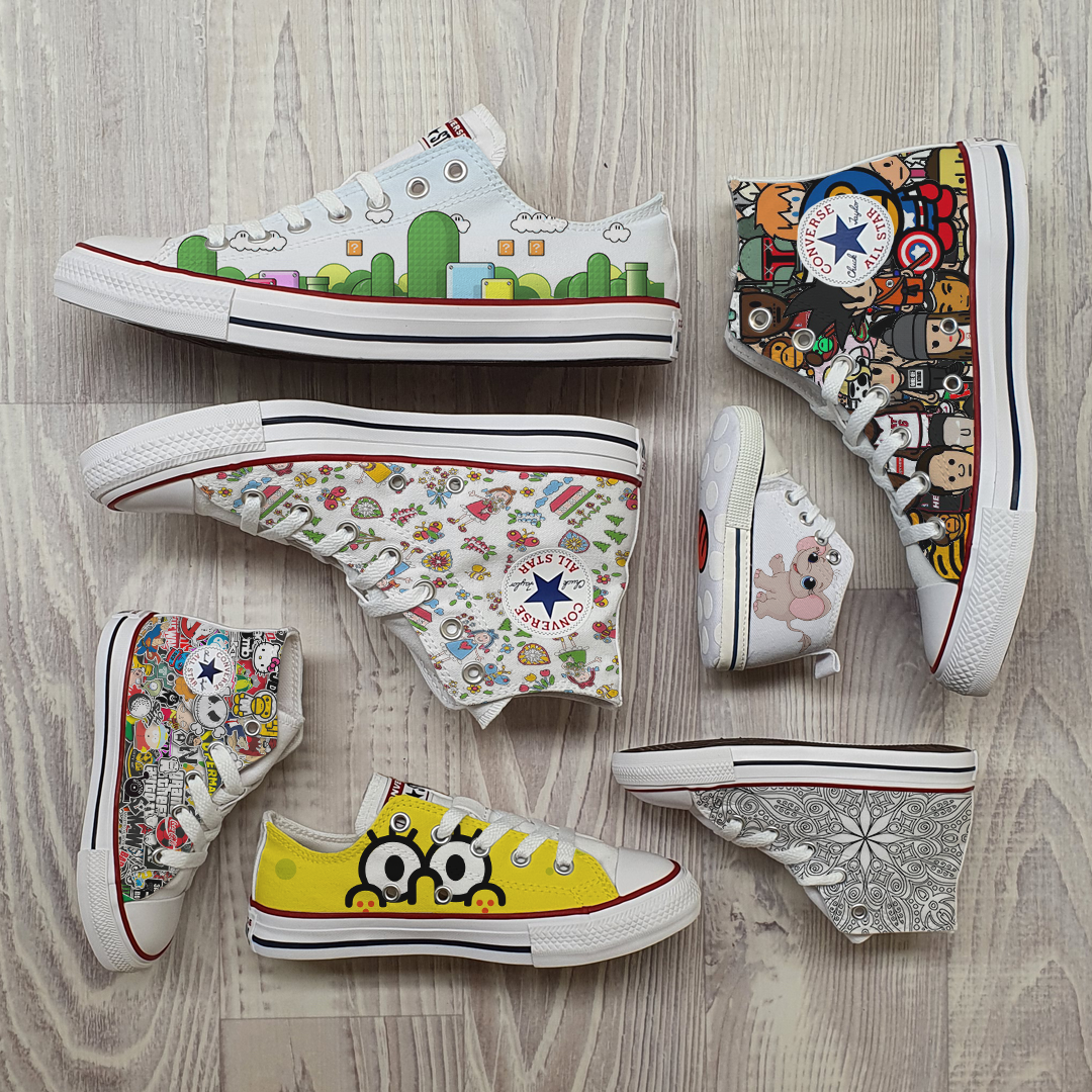 Converse all star customizadas best sale