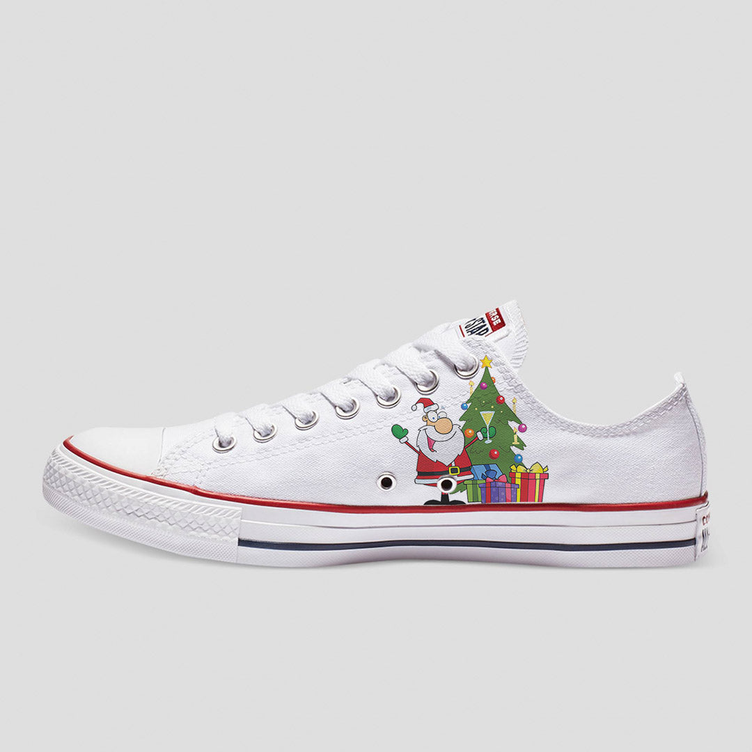 Christmas Adult Custom Converse Shoes