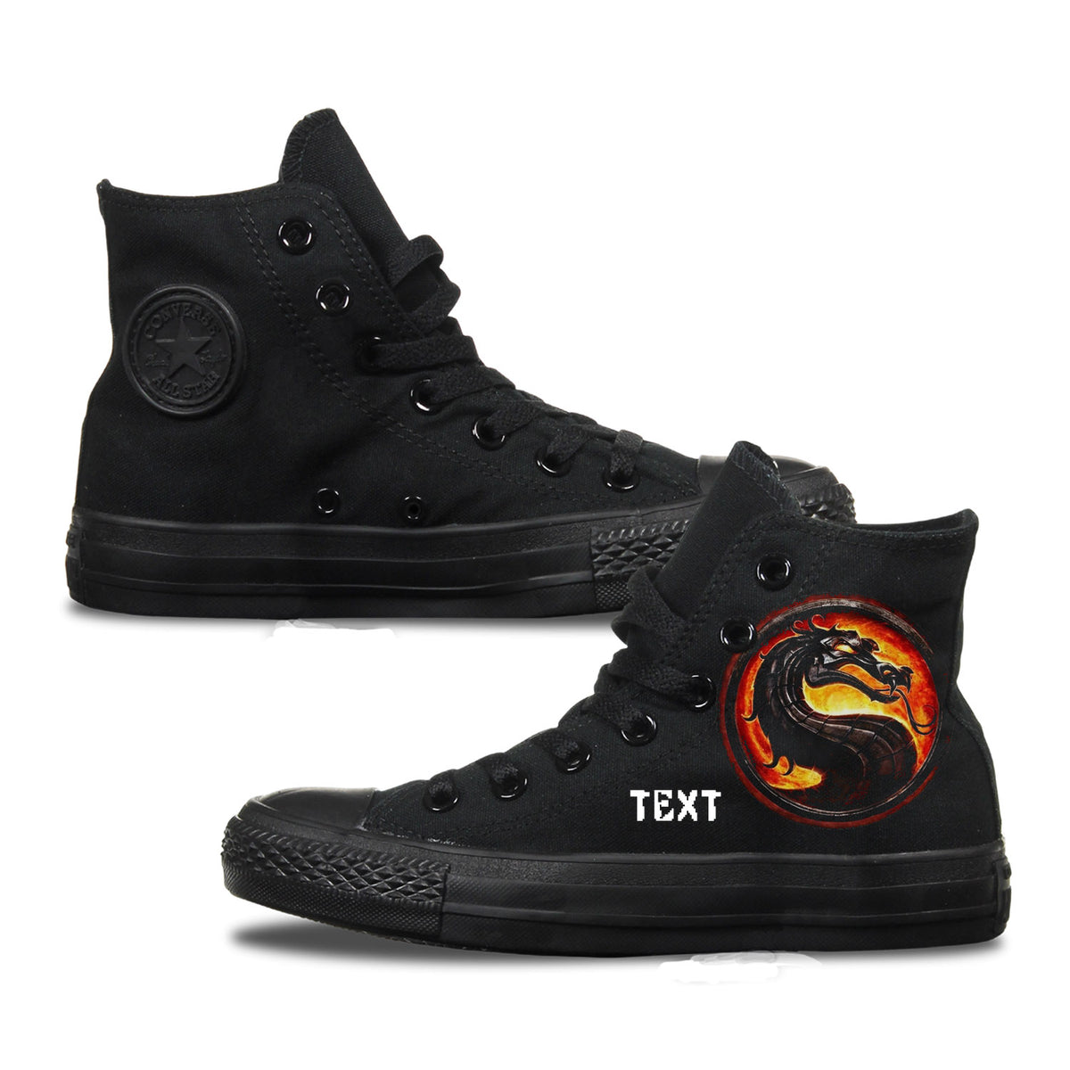 Mortal Kombat Custom Converse Shoes