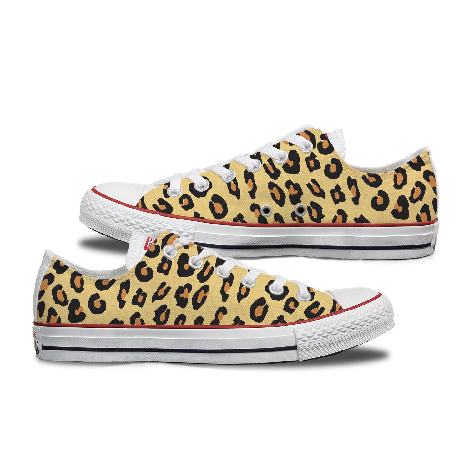 Loopard Customised Design Converse Custom Leopard Print Adult Shoes | Bump – Bump Shoes