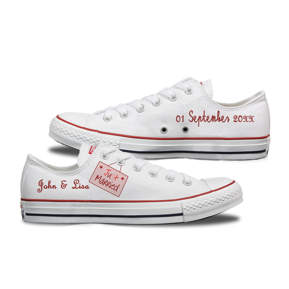 All Signs Point To Marriage Custom Wedding Converse