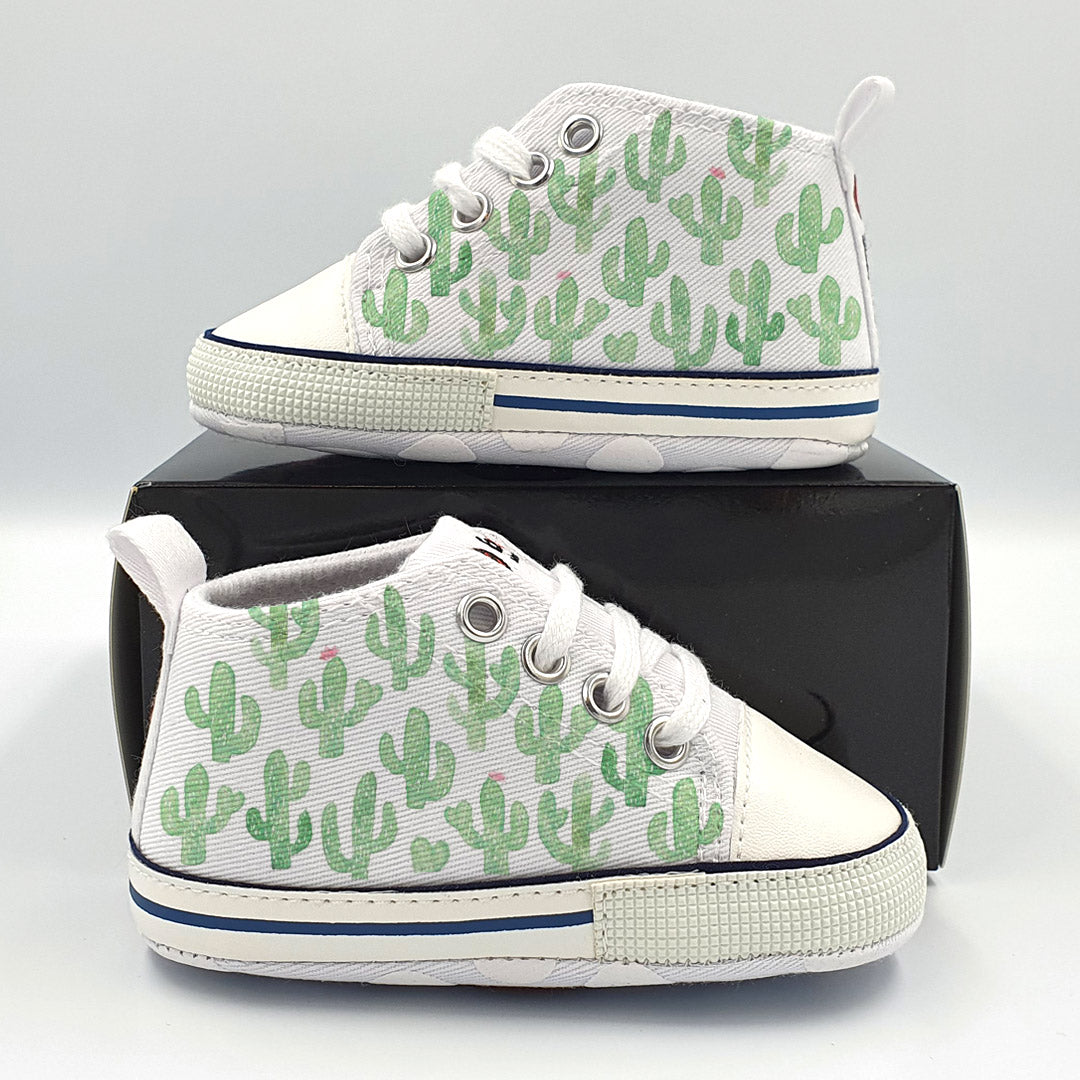 Cactus Print Baby Bump Shoes