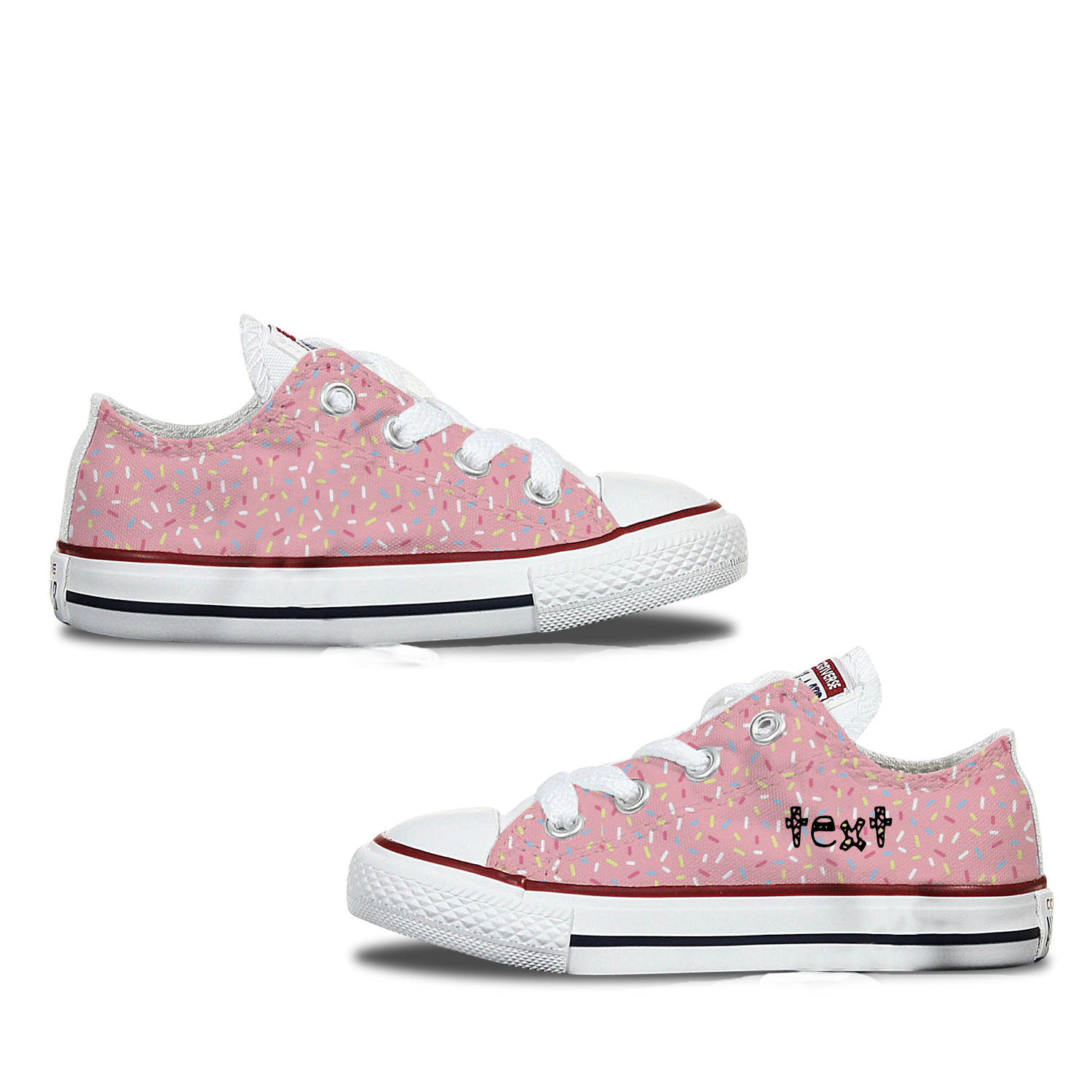 Converse Custom Cupcake Icing Kids Shoes Bump Bump Shoes