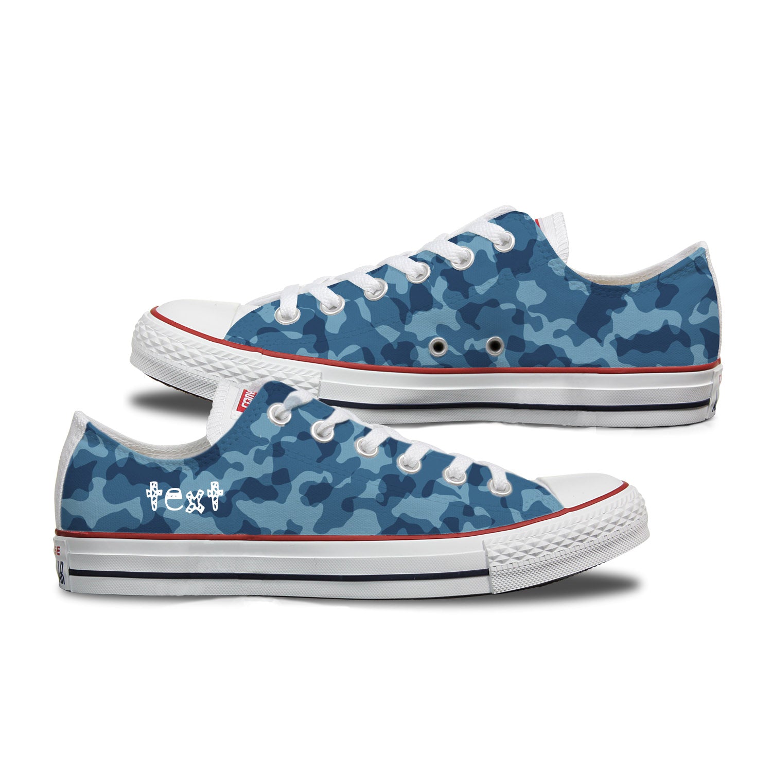 Converse blue camo Clearance