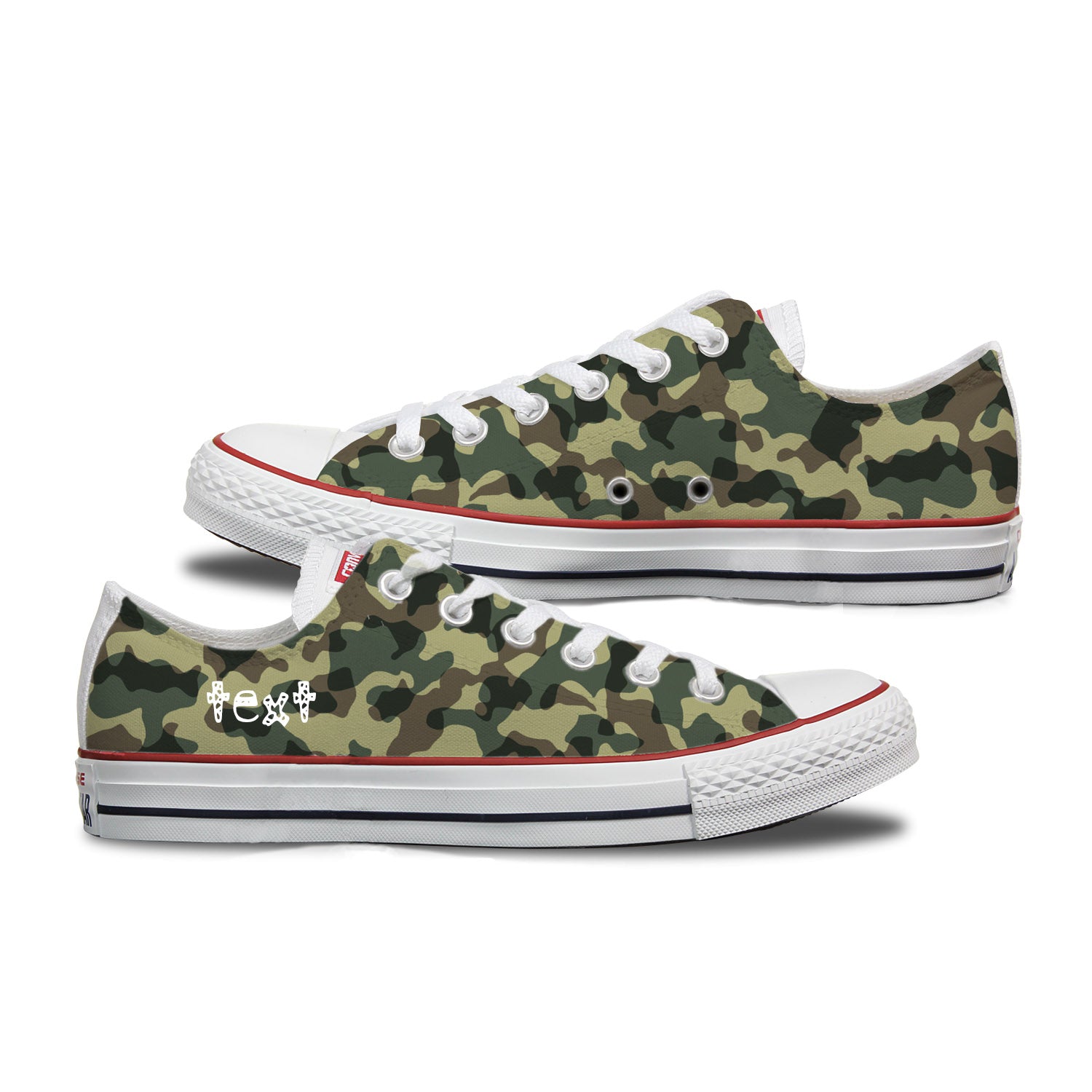 Camo chucks low top Clearance
