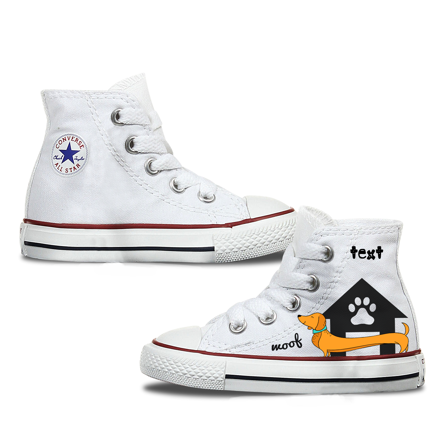 Converse 2025 dog shoes