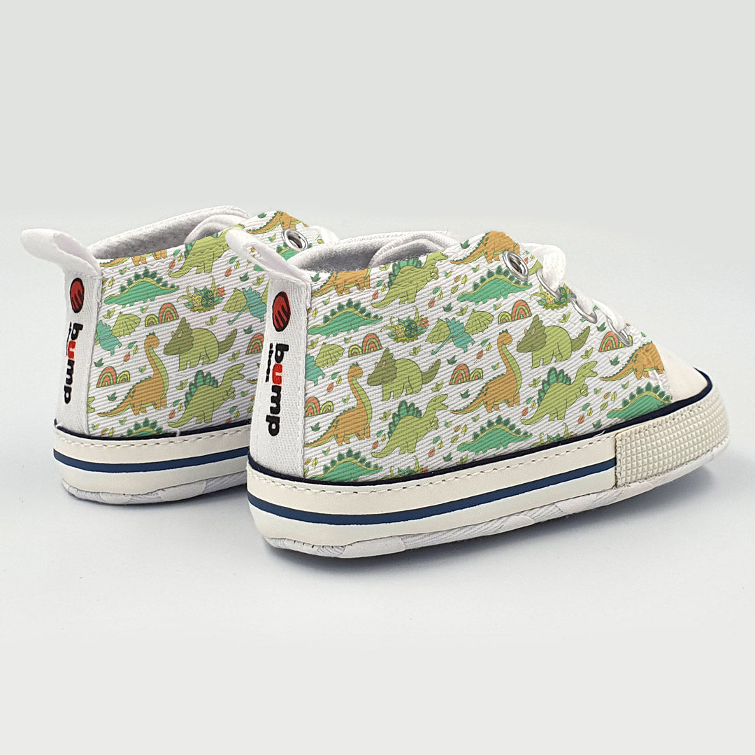 Dinosaur Print Baby Bump Shoes