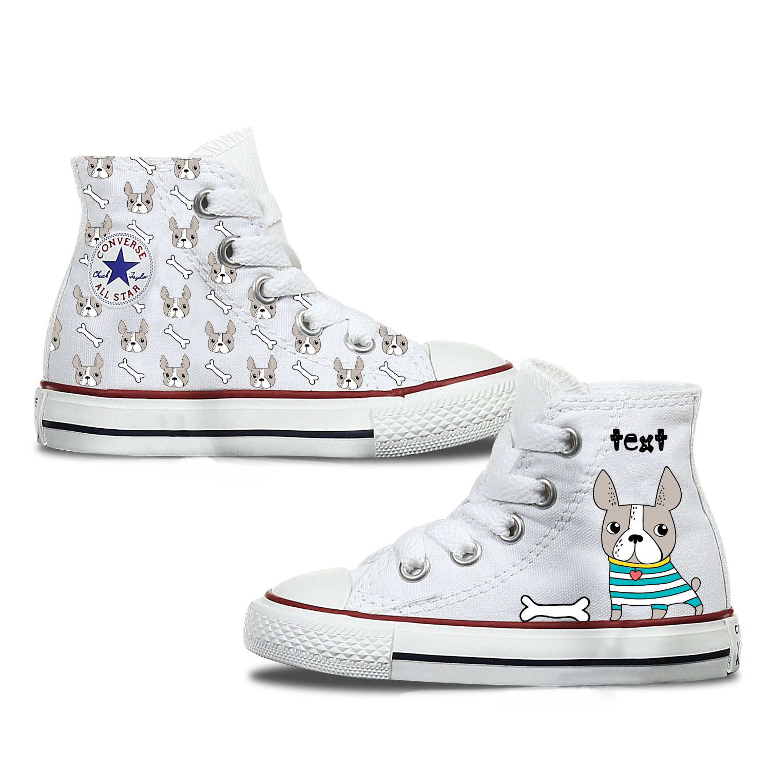 French bulldog converse best sale