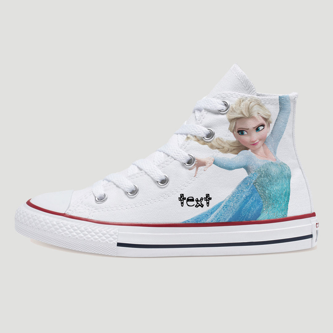 Frozen Elsa Kids Converse Shoes