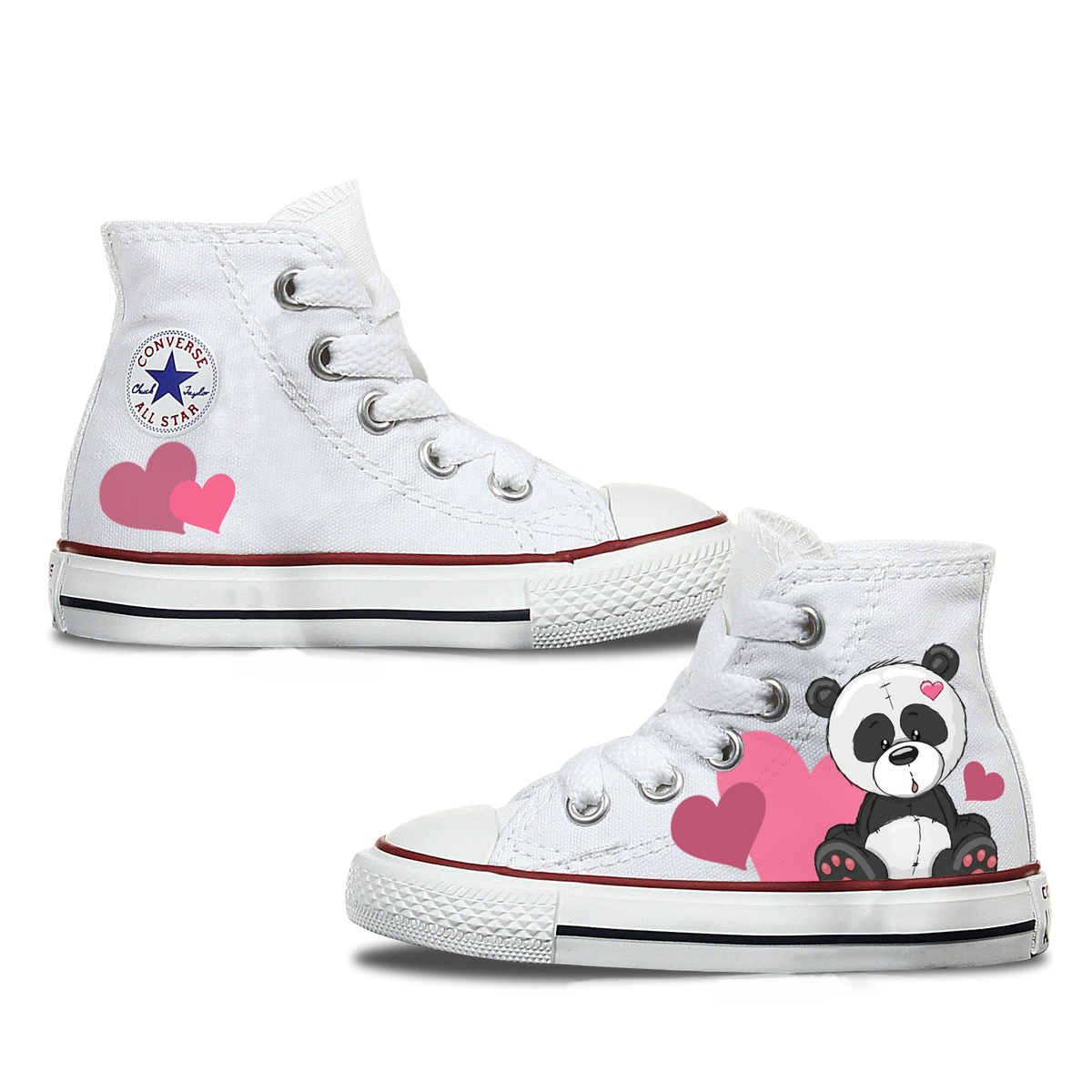 Panda Kids Converse Shoes