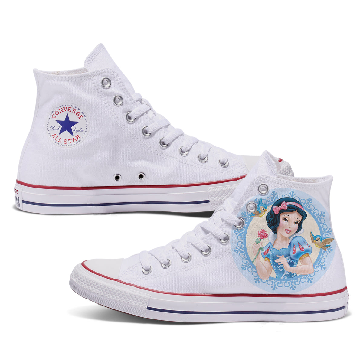 Snow White Custom Converse