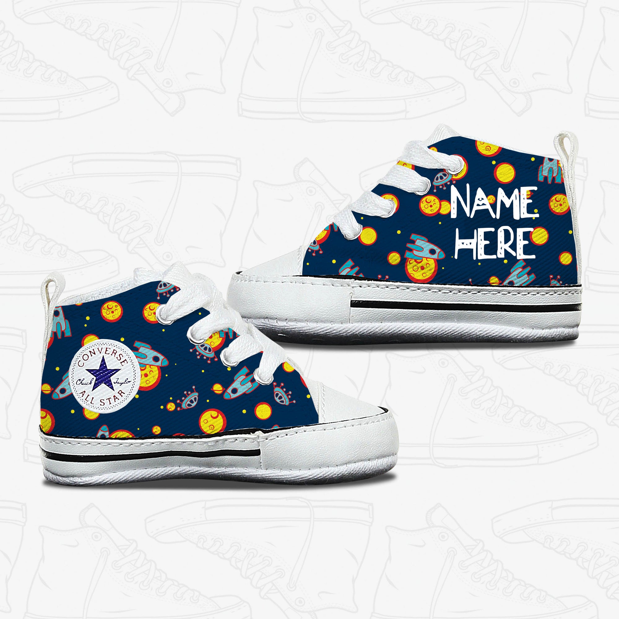 Baby Blast Off Infant Converse Shoes
