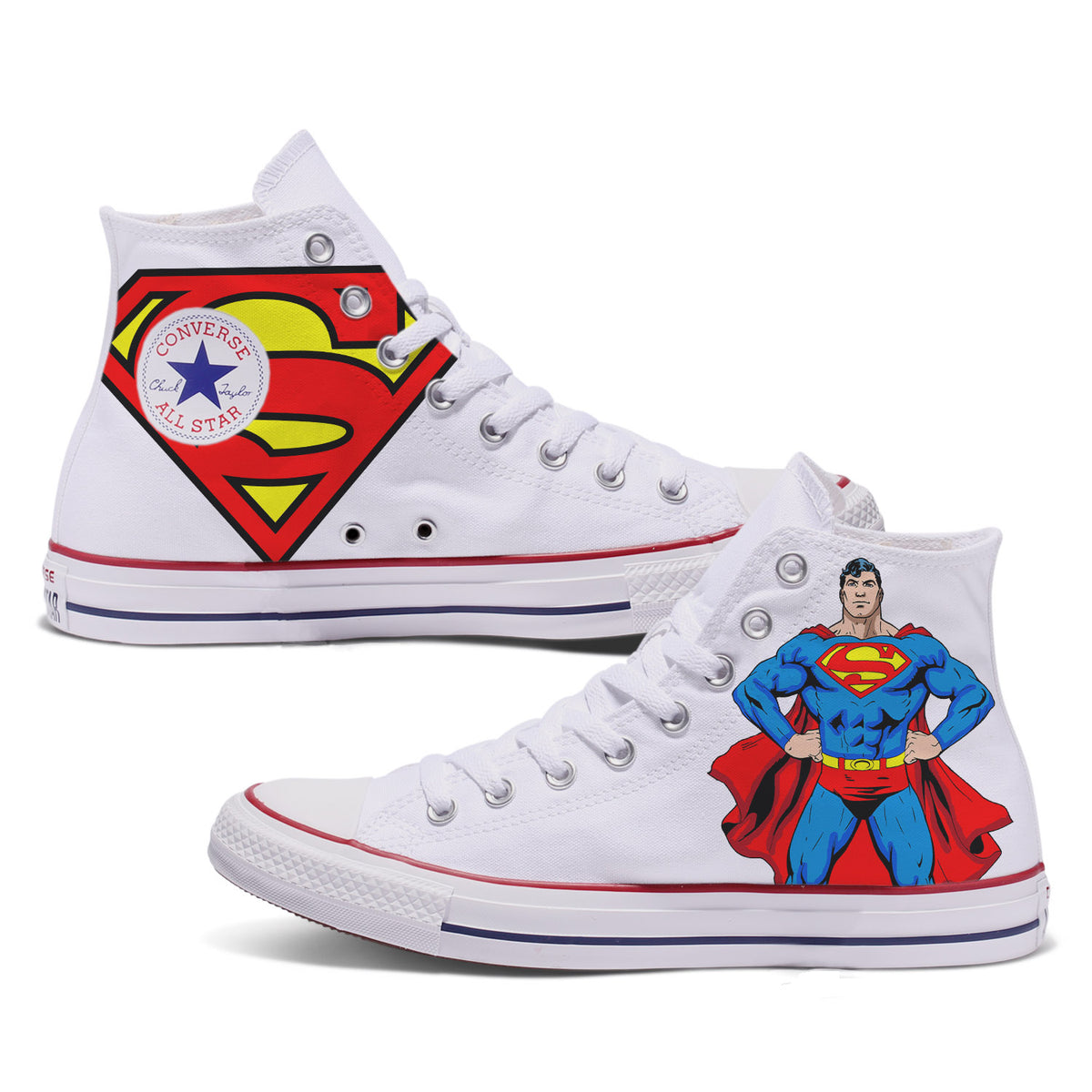 Superman Custom Converse