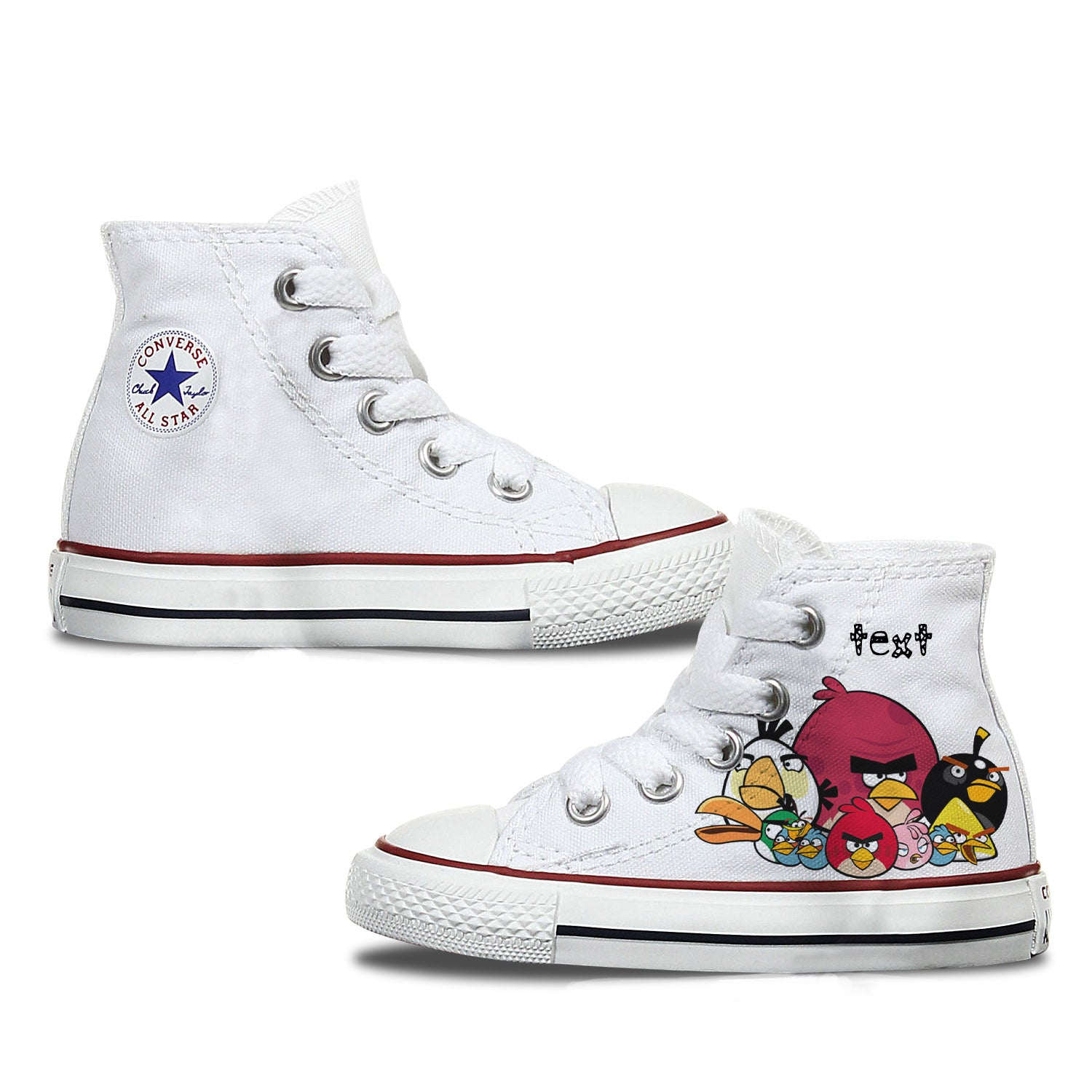 Angry Birds Shoes Nike Converse Custom Angry Birds Kids Shoes Bump