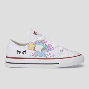 Custom cheap unicorn converse