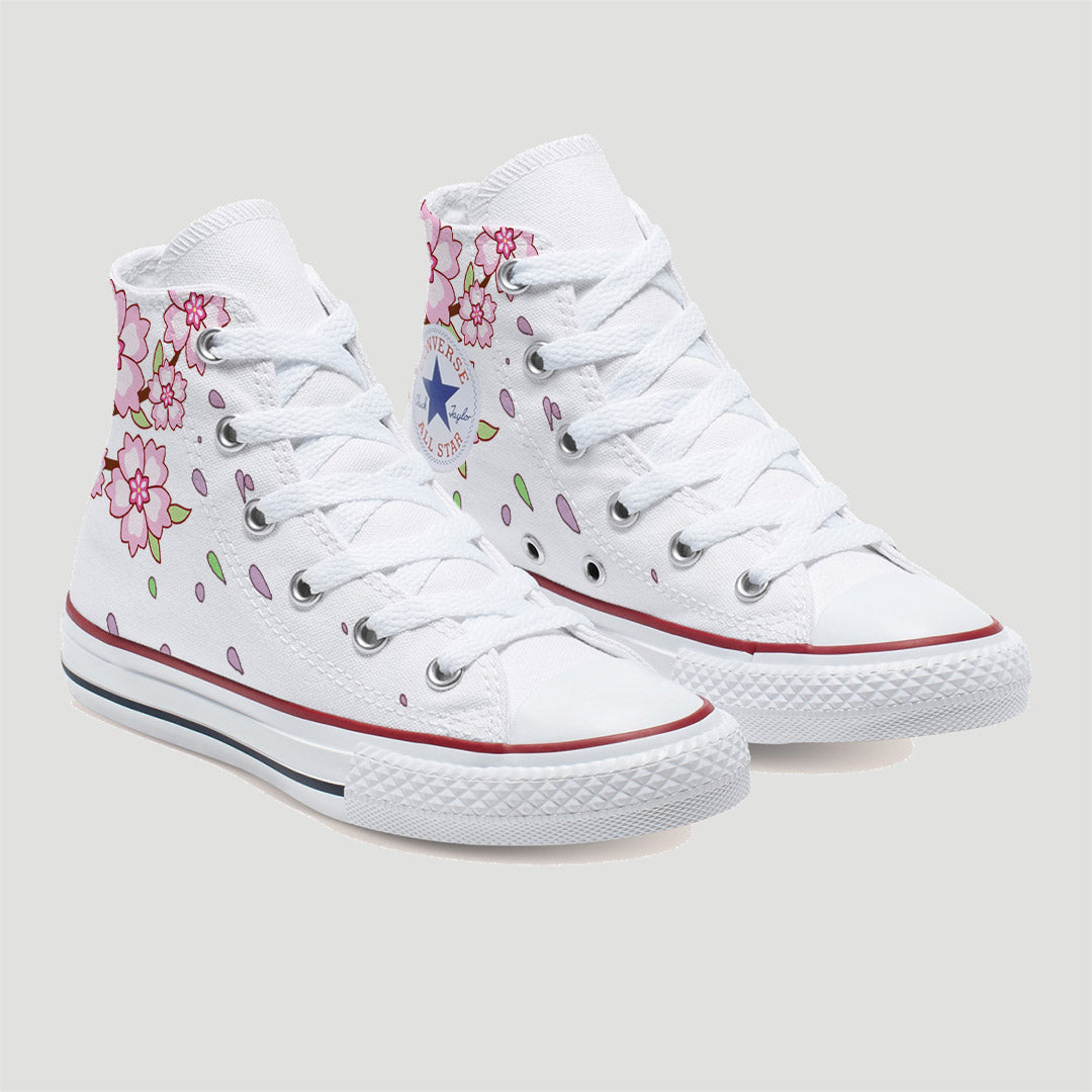 Diamonds & Pearls Custom Converse- Adult – The Art of Custom