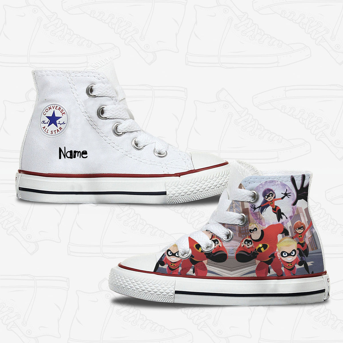 The Incredibles Kids Converse
